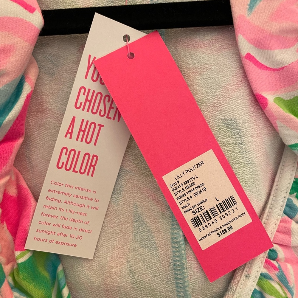 NWT Romee Wrap Dress Large - Picture 5 of 5